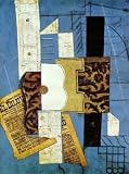 12X16 inch Pablo Ruiz Picasso Abstract Canvas Art Repro Guitar