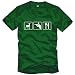 Jäger Triathlon T-Shirt - dunkelgrün - Gr. S bis XXL :: (Schützenkönig Shirt, Jagd Shirt )