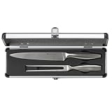 CulinHome Melrose Collection 2-Piece Carving Set, Stainless Steel