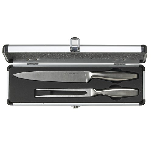 CulinHome Melrose Collection 2-Piece Carving Set, Stainless Steel
