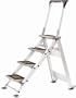 Little Giant 10410B Safety Stepladder with Bar and Tray, 4-Step