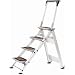 Little Giant 10410B Safety Stepladder with Bar and Tray, 4-Step
