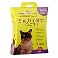 FURminator Cat Shed Control Cloths, 12-Count