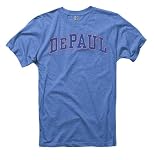DePaul Blue Demons Heather Royal Tradition Ring Spun T-Shirt