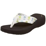 41TGbBfGLUL. SL160  Rafters Womens Baja Wedge Dots Sandal