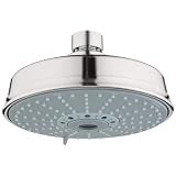 Buy Grohe 27 130 EN0 Rainshower Rustic Shower Head, Infinity Brushed Nickel by Grohe