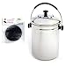 Norpro GRIP-EZ Stainless-Steel Composter Keeper with 2-pc. Replacement Filter Set