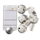 Safety 1st ProGrade 4 Latches No Drill Magnetic Cabinet and Drawer Latches