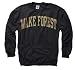 Wake Forest Demon Deacons Black Arch Crewneck Sweatshirt