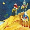 Christmas Cards - Charity Pack of 8 - Three Wise Men