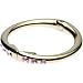 Clipa Swarovski Crystal Collection (Gold with light rose crystals)