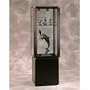Prominence Spotlight 24" W Lighting: Built-In Lighting, Case Back: Plaque Fabric, Frame Color: Dark Bronze