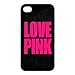 Love Pink Unique Apple Iphone 4 4S Durable Hard Plastic Case Cover CustomDIY