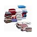 Space Bag BR-86123-4 Vacuum-Seal Cube-Shaped Storage Bags, Set of 3, Large, Extra Large, and Jumbo