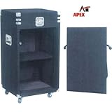 25U Rack Mount Studio Mixer Cabinet Road Case Stand DJ