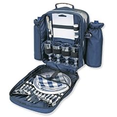 Picknick Rucksack mit Geschirr u Thermofach f�r 4 Personen