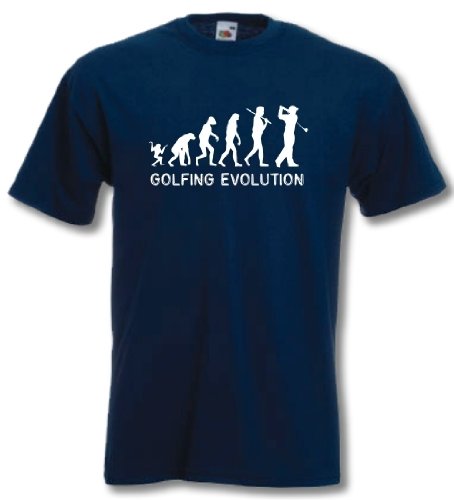 GOLF EVOLUTION - Funny Birthday Gift / Present