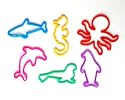 Funky Silly Bandz ~ Shaped wrist bands ~ Sea Life 24pk