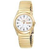 Seiko Men's SGG746 Railroad Seiko Flex Gold-Tone Watch