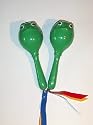 Bambina Frog Maracas Shakers