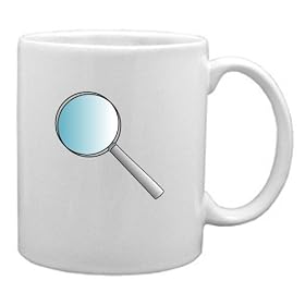 Magnifying Glass Mug by Shopzeus