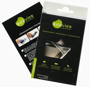 Savvies Crystalclear Screen Protector for Sony Cyber-Shot DSC-TX30, Protective Film, 100% fits, Display Protection Film