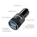+LIFEGUARD Dual USB Car Charger 2.1A with +IQ Technology (Black)