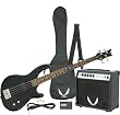 Dean Starter Bass Pack with Edge 09 Bass, Classic Black
