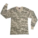 Boys Long Sleeve T-Shirt ACU Digital Camo