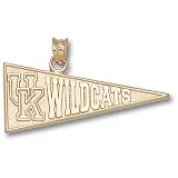 University of Kentucky UK Wildcat Pennant Pendant (Gold Plated)