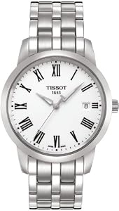 Tissot Men's T0334101101300 Dream White Dial Watch by Tissot
