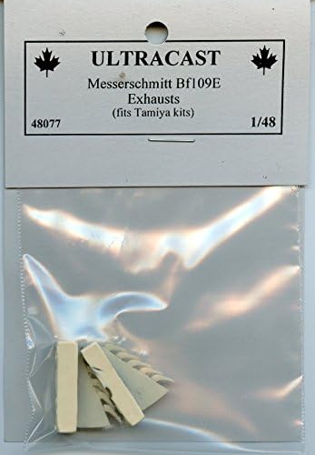 Ultracast 1:48 Messerschmitt Bf 109E Exhausts (Tamiya kits) #48077*