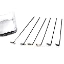 Chrome Golf Club Drink Stirrer Swizzle Sticks