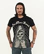 One More Round Fight Night Grim Reaper Cage Fighter Massacre Shirt Medium - XXL
