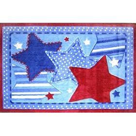 Denim Dreams Area Rug, funtime supreme collection, 4'x5'.