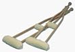 Hermell SheepSkin Crutch Covers, Model No : MJ 5015 - 1 Pair