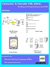 Introduction to Extensible HTML (xHTML), Scripting and Programming using xHTML