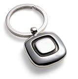 Sterling Silver Keychain From The Metro Collection by Zina