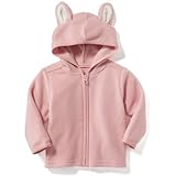 オールドネイビー OLD NAVY/ マイクロフリースバニーEarフード ダストバニーピンク アウターパーカー 3～6ヶ月【並行輸入】