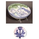 Bowl 11inches, Blue Gourmet Herb Pattern
