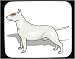 Decorated Mouse Pad with attack, vicious, pet, animal, dog
