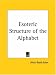 Book Esoteric Structure of the Alphabet
