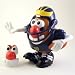 Mr Potato Head NCAA - University of Michigan - Michigan Wolverines