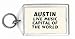 Austin: Live Music Capital Of The World Keychain