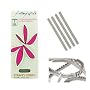 Foot Petals Strappy Strips Shoe Strap Cushions Pads, White Lily