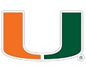 Miami Florida Hurricanes Team Auto Window Decal (12 x 10 -inch)