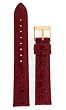 Watch band Genuine Crocodile Strap 20mm Red Watch band Genuine Crocodile Strap 20mm Red