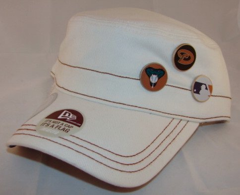 Arizona Diamondbacks New Era White Women's Hat Cap