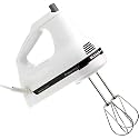 KitchenAid KHM9PWH 9-Speed Professional Hand Mixer, White