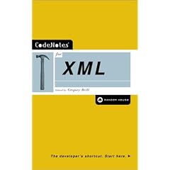CodeNotes for XML (Codenotes Series)